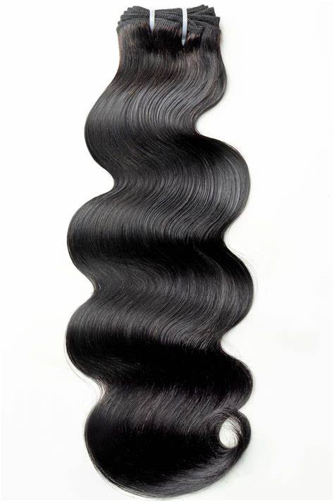 Real hair wefts in wavy by KIARIS Hair