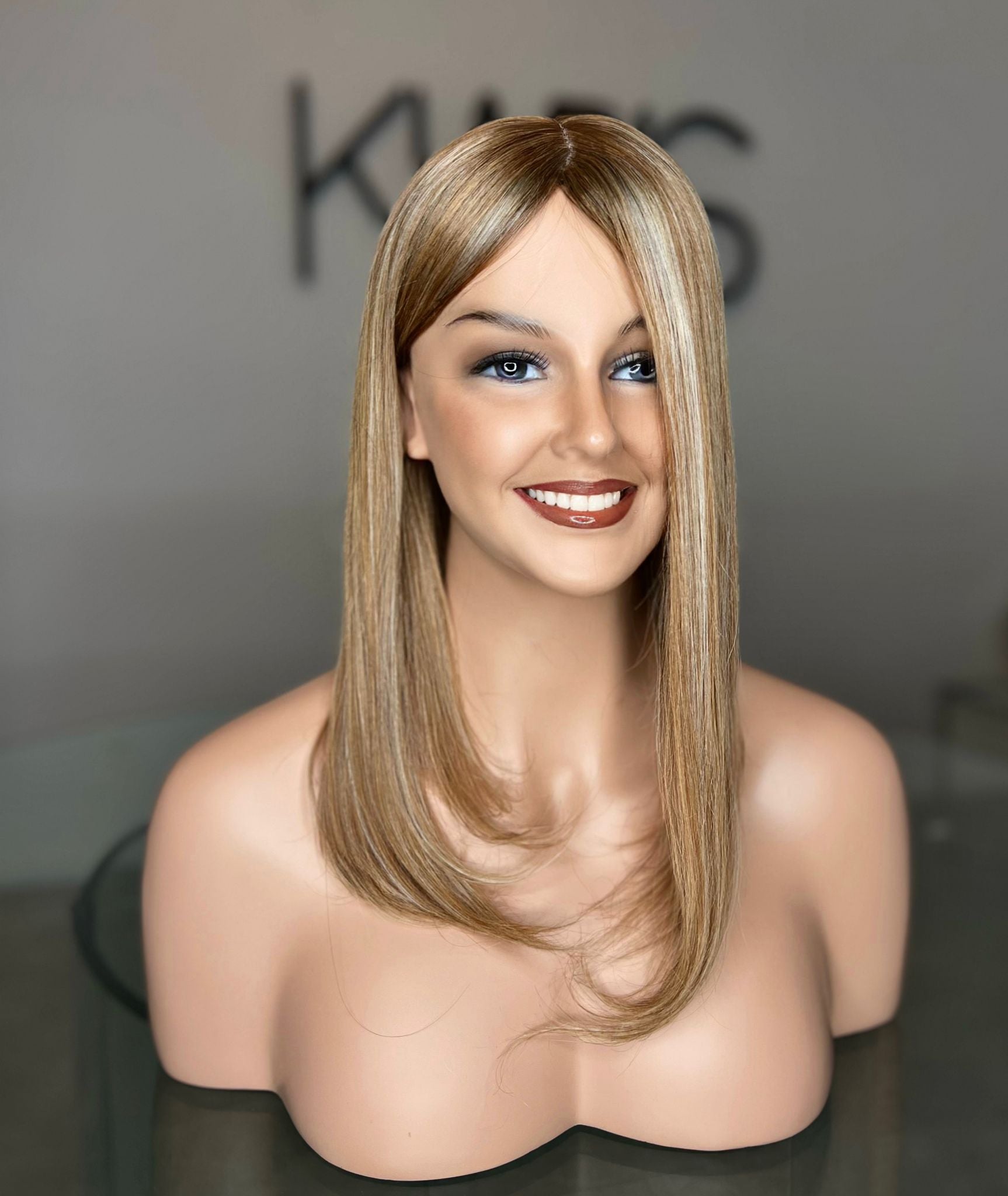 KIARIS HAIR Topper Haarteil 30cm